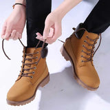 Winter Ankle Snow Boots For Women Female Warm Fur White Boots Lace Up Bota Feminina Shoes For Women Botas