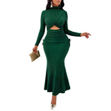 Style Women's New Temu Autumn New Round Collar