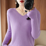 Zingj Sweater Female 2023 Spring And Autumn Knit Bottom Shirt Fashion Slim Long Sleeve Skin-Friendly Soft Bottom Top-Outfit