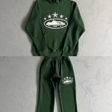 Street Loose Sweating Suit Koteiz White Sportswear Trend Hip Hop Skateboard Leisure Suit