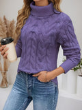Jasmine Solid Color Jacket Sweater Women Thick Warm Loose Thin Knitted Shirt Long Sleeve
