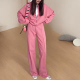 2025 Round Neck Fashion Simple Atmospheric Jacket Jacket Casual Straight