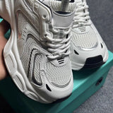 Old Dad Shoes Women's Apricot Color 2025 New Autumn Version Of Thick-Sed Loose Cake Shoes Sports Casual