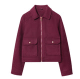 Women's Explosive Zipper Soft Jacket