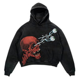 Zingj Unisex Hoodie Tops Street Hip Hop Letter Print Pullover Jacket 11282003 1215-0-Outfit