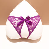 Sexy Lace Transparent Bow Open Free Off Hot Water-Soluble Flowers 2025 New Summer