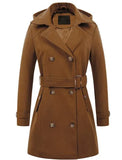 Order 2025 Autumn And Winter Hair This Female Coat Hooded Big-Size Nanny Coat Wish