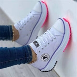 2025 New Low-Top Single Shoes Women's Thick-Sled Round-Headed Canvas Shoes Pine Cream Soles With Large Women's