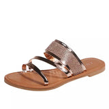 Summer Women's Shoes Size 43 Ebay Bright-Faced Flat Bottom Water Drill