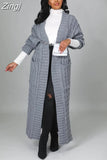Cardigan Coat Womens Pockets Sweater Long Women Warm Sweater Thick Knitted Female Sweater Winter Streetwear 2023