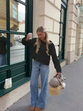 2025 Women's New Solid Color Button Knitted Cardigan Pocket Sweater