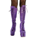 Gothic Mirror Illusion Water Station Coarse And Size Size 44 Boots