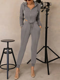 And Winter Fashion Hooded Short Cone-Shaped Jersey Trousers Casual Sports Suit
