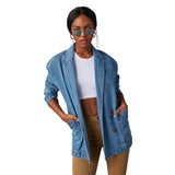 Zingj Retro Light Color Heavy Industry Wash Denim