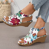Zingj Size Wedge Sequined Sandals Female Summer 2024 New Lightweight Wedge Heighten