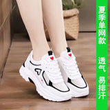 Shoes Women 2025 Spring And Summer New Set Of Leisure Ins Tide Thin Mesh Breathable Sports