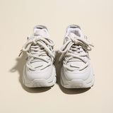 2025 New Simple Net Red Soft Bottom Dad Shoes Thick Bottom Small Tall Muffin Casual Shoes High