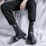 Boots Men's High Bang Shoes British Smoke Boots Spring Martin Boots Summer Advanced Boots Men