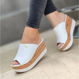 Summer New Women's Shoes And Thick-Soled Slippers