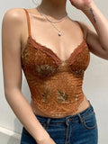 Mesh Crop Cami