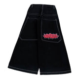 Hiphop New Spring Hip-Hop Style Straight Jeans With Loose Broad