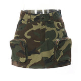 New Locomotive Three-Dimensional Pocket Personality Skirt Short Skirt 5 Color Optional