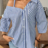 Autumn And Winter Collar Long-Sleeved Trousers Lady Pajamas Set
