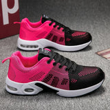 Flying Air Cushion Women's Shoes Mesh Breathable Leisure Sports Running