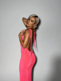 Sexy Big-Lown Dress High-End Dress With Long
