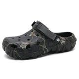Men's Shoes 2025 New Stinging Feel Men's One-Word Slippers Wear A Shoe And Two Wear-Resistant Beach Cold