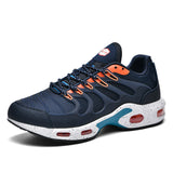 New Air Cushion Cushion Rebounding Running Shoes Men's Mesh Breathable Wear-Resistant Sneakers Men's Running