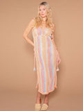 Beach Burqa Dress Knitted Hollow Fishing Net Sexy Strip Beach Sunscreen Dress