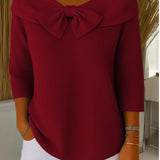 The New Autumn Of 2025, The French Thin Long-Sleeved Knitted Shirt Women's Early