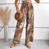 Summer Fashionable Printed Elastic Waist