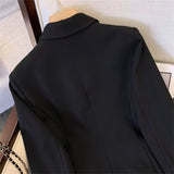 Zingj Spring Autumn New Suit Jacket Korean Version Straight Tube Casual Loose Fashion Temperament Show Thin Suit