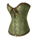Zipper Jaclace Guard Waist-Beed Court Bouquet Close Abdomen Chest