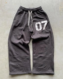 Trend Street Loose Sweatwear Suit Men And Women's Hip-Hop Sports Zipper Hoodie Trousers