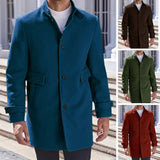 New Hair Coat Men's Coat Japan And South Korea Casual Coat Burst