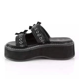 Women's Shoes 2025 Summer New Fish-Mouthed Bat Thick-Soled Cool Slippers Women's Dark Punk Hot