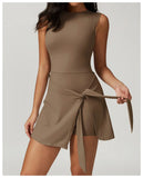 Tank Wrap Skort Tennis Dress- Outfit