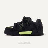 Shoes Niche Design Shoes With Small Black Shoes Bread Shoes Street Trend Men's And Women's Same Couple Shoes Men's Shoes Men's