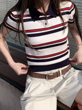 Who Wears Who Looks Good Spring And Summer New Temperament Thin Design Small Burst Sweater