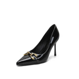 High Heels Women 2025 New Summer Pointed Single Shoes Behind The Empty Thin Sleeker Sexy Single