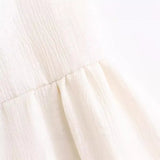 2025 New Fashion Hanging Neck Collar Show Back Buckle Solid Color One-Piece Wide Leg Pants Pants Women