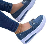 New Daily Leisure Shallow Mouth Heel Women's Casual Single