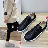 Seasons Women's Shoes 2025 Korean Version Of Breathable Women's Casual Net Shoes Sneakers Women's Board