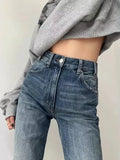 Vintage Versatile Slim Flared Pants with High