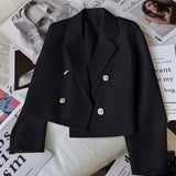 And Autumn New Large-Size Fashion Temperament Loose 2025 Autumn Suit Korean Version Of The Suit Suit Suit Short Coat