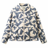 Women's Explosive Printing Cotton Zip-On Cotton Clothes - High Quality Of All-Round Pressure