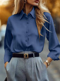 Years Of Shein Leisure Spring And Autumn Long-Sleeved Western Wind Women's Shirt